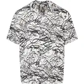 Urban Classics Chemise noir / blanc