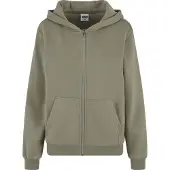 Urban Classics Fluffy Full Zip Sweatshirt Vert S Femme