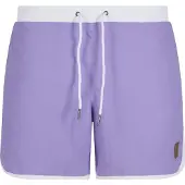 Urban Classics Shorts de bain marron / gris / lavande