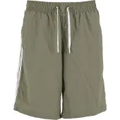 Urban Classics Shorts de bain olive / blanc