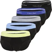 Calvin Klein Underwear Slip bleu clair / jaune / noir / blanc