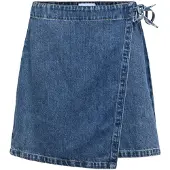 Object Rosie Denim Short Skirt Bleu 44 Femme