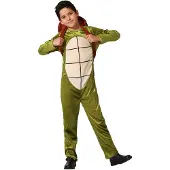Atosa Tortuga Children´s Fight Costume Vert 7-9 Years Enfants