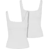 Urban Classics Tb7513a Sleeveless Top 2 Units Blanc 4XL Femme