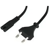 Lindy Câble de raccordement électrique (5 m), Câble d'alimentation, Noir