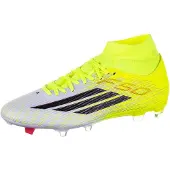 Adidas F50 League Mid Cut Fg/mg Football Boots Jaune EU 43 1/3 Homme