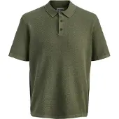 Jack & Jones Polo en maille à boutons et manches courtes Taille : XXL