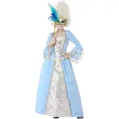 Atosa Courteous Era Children´s Girl Costume Bleu 7-9 Years Enfants
