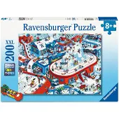 Ravensburger - Puzzle pour enfants - 200 pièces XXL - Sports d'hiver - 8 ans et plus - Puzzle de qualité supérieure - Superbe - 12004265