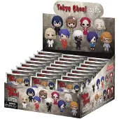 MONOGRAM Tokyo Ghoul Series 2 3d Pvc Bag Clips Display 24 Units Multicolore