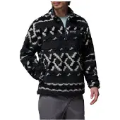 Columbia Rugged Ridge High Pile Half Zip Fleece Noir 2XL Homme