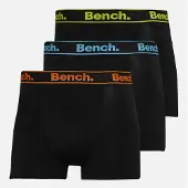 Bench Boxers Homme Wenzel lot de trois Noir