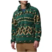 Columbia Rugged Ridge High Pile Half Zip Fleece Vert 2XL Homme