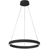 ITALUX LED 60W BRASCO DOWN lampe suspendue PND-56215-080RPC-BK-3KS4K-TRDIMM