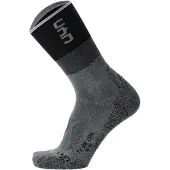 UYN Chaussettes de sport gris foncé / noir