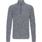 !Solid Pull-over 'SDRicardo' bleu chiné