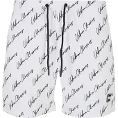 Urban Classics Shorts de bain noir / blanc