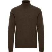 Casual Friday Pull-over 'CFKarl' brun foncé
