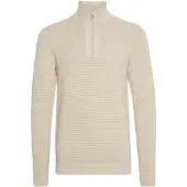 !Solid Pull-over beige