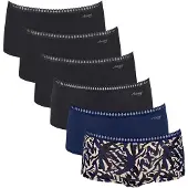 Sloggi Culotte beige / bleu / noir
