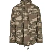 Brandit Veste mi-saison 'Giant' beige / marron / olive / vert foncé