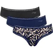 Sloggi Slip 'Go Crush' beige / bleu foncé / gris / noir