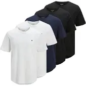 Jack & Jones Premium T-Shirt 'JPRBLABrody' bleu nuit / noir / blanc