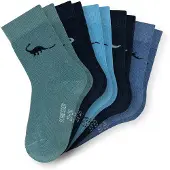 Schiesser Chaussettes 'Stars' bleu / bleu clair / vert / noir