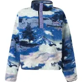 Columbia Pull-over de sport 'Helvetia II' bleu / marine / bleu-gris / blanc cassé