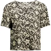 Deeluxe Blouse à Manches Courtes Ehoma