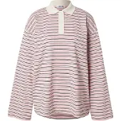 EDITED The Label T-shirt 'Cindy' rose / noir / blanc