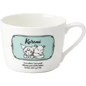 Skater Sanrio Kuromi Bone China Mug Clair