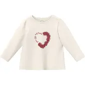 s.Oliver T-Shirt crème / rouge