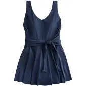 Next Maillot de bain bleu marine