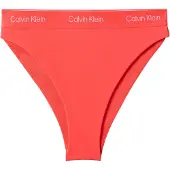 Calvin Klein Swimwear Bas de bikini orange / blanc