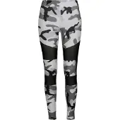 Urban Classics Leggings gris / noir / blanc