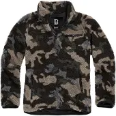 Brandit Pull-over bleu-gris / taupe / gris foncé / sapin