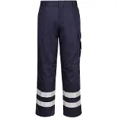Portwest Pantalon à genouilères Iona bandes réfléchissantes