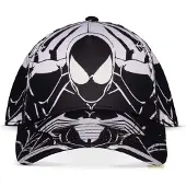 Difuzed Spider-man Black & White Cap Noir