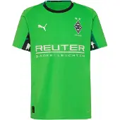 Puma Maillot 'Borussia Mönchengladbach 2025/2026' vert / citron vert / noir / blanc