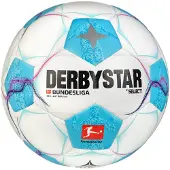 Derbystar Balle 'Bundesliga Brillant Replica v25' jaune / rouge / noir / blanc