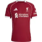 Adidas Maillot 'Liverpool FC 25/26' rouge / blanc