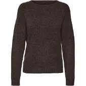 Vero Moda Pull-over 'VMDoffy' brun foncé