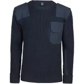 Brandit Pull-over 'Military' bleu marine