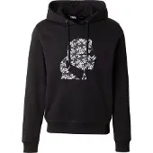 Karl Lagerfeld Sweat-shirt gris foncé / noir / blanc cassé