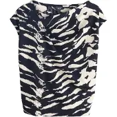 Next T-shirt beige clair / noir