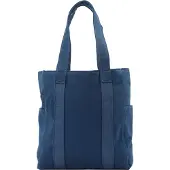 Calvin Klein Sac cabas pour femmes , bandoulière en tissu, toile, grande taille, bleu (bleu marine)