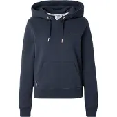 Superdry pour femme. W2012667A Sweatshirt Essential Logo navy (XS), Casuel, Coton, Marine