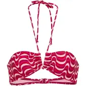 LASCANA Hauts de bikini rose / magenta / blanc
