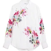Desigual Chemisier jaune / rose / rouge / blanc